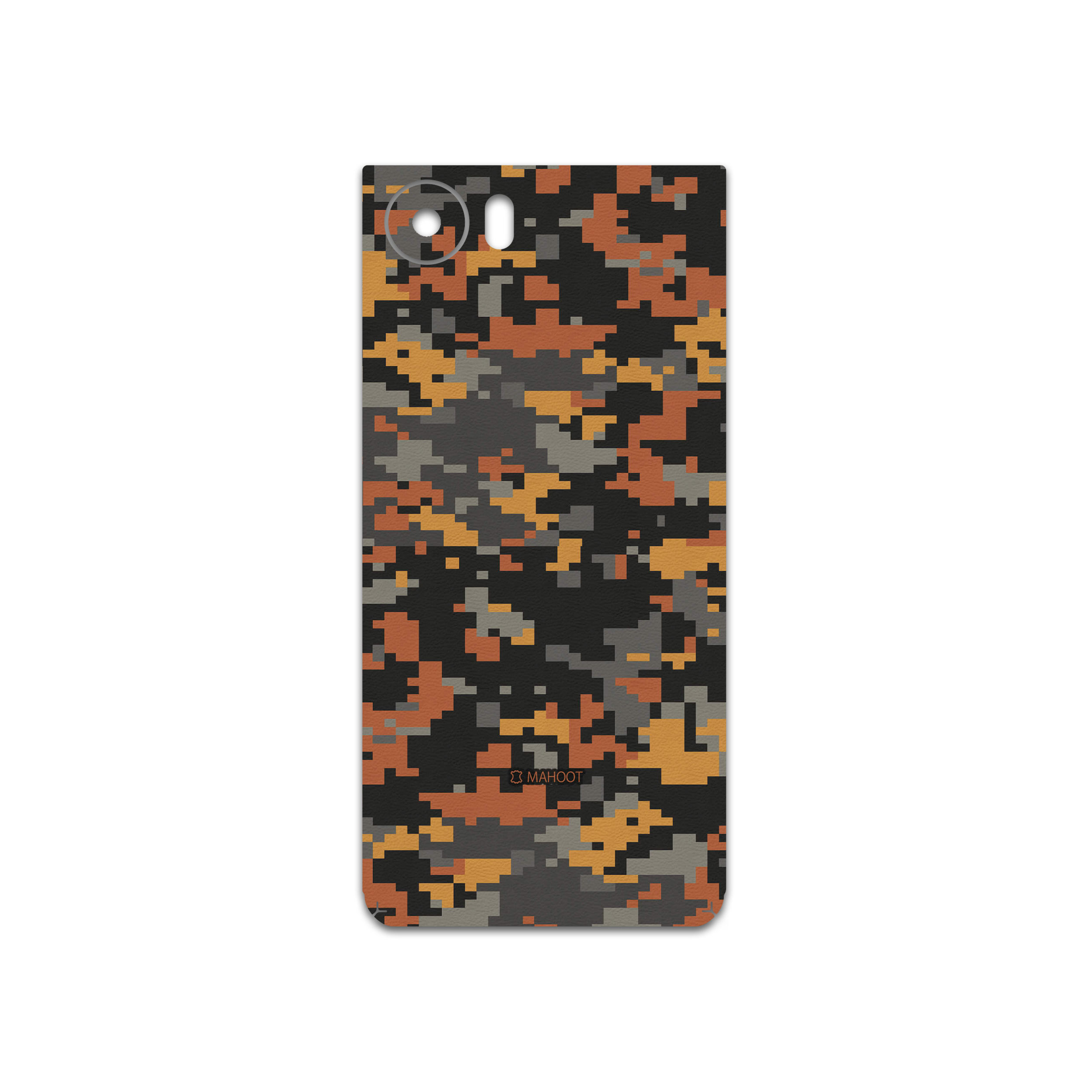 برچسب پوششی ماهوت مدل Army-Autumn-pixel مناسب برای گوشی موبایل بلک بری Keyone-DTEK70