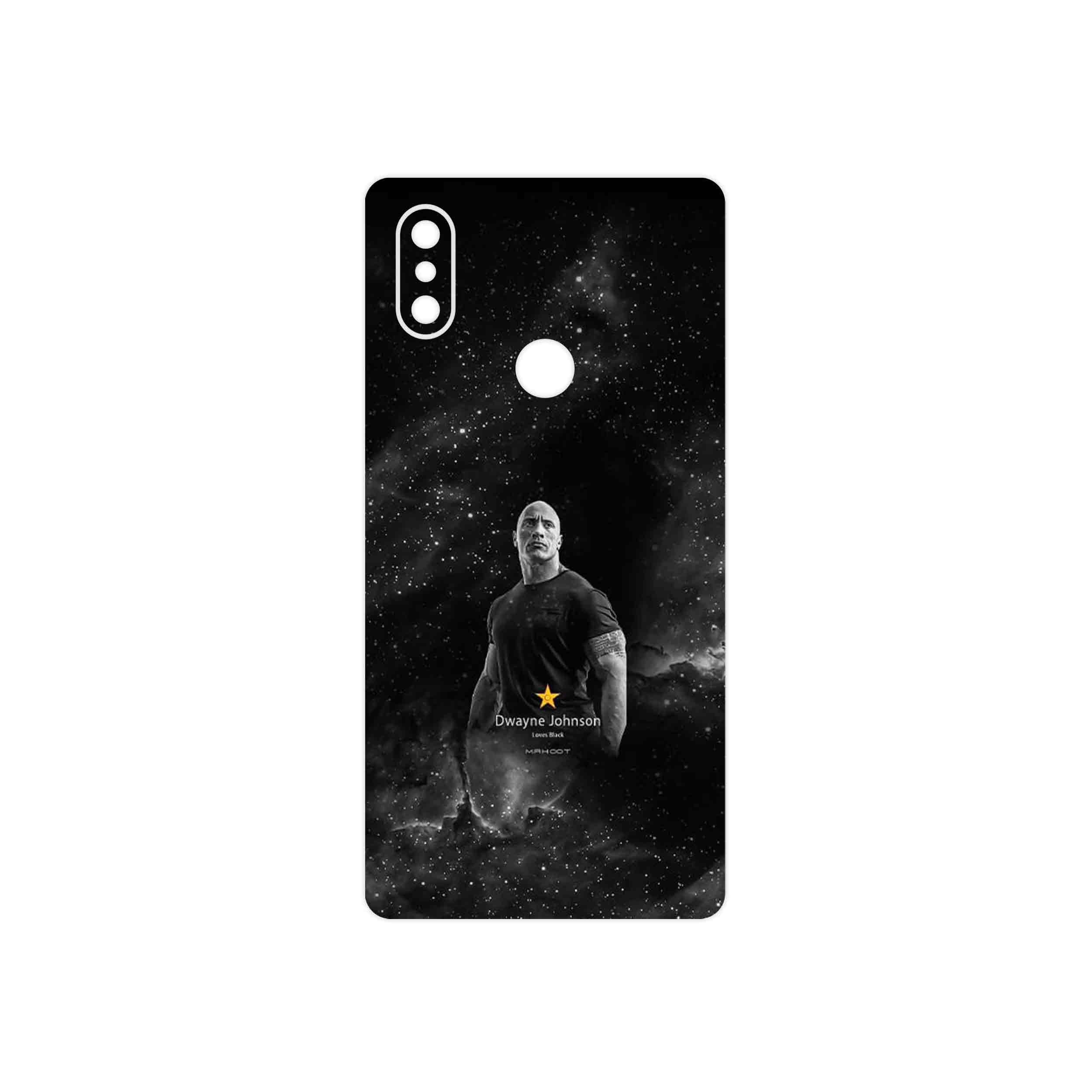 برچسب پوششی ماهوت مدل Dwayne Johnson مناسب برای گوشی موبایل شیائومی Mi 8 SE