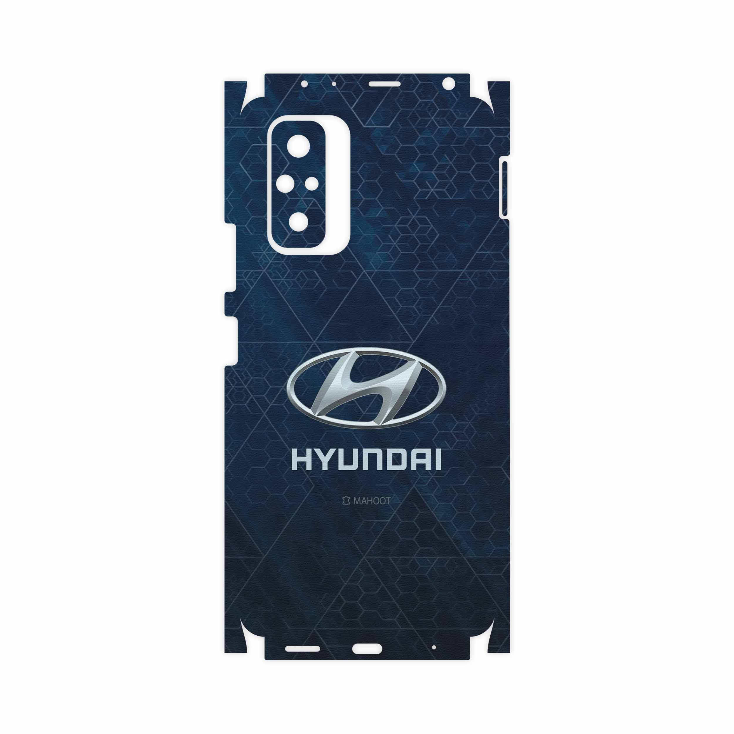 برچسب پوششی ماهوت مدل Hyundai-Logo-FullSkin مناسب برای گوشی موبایل شیائومی Redmi Note 10 Pro Max