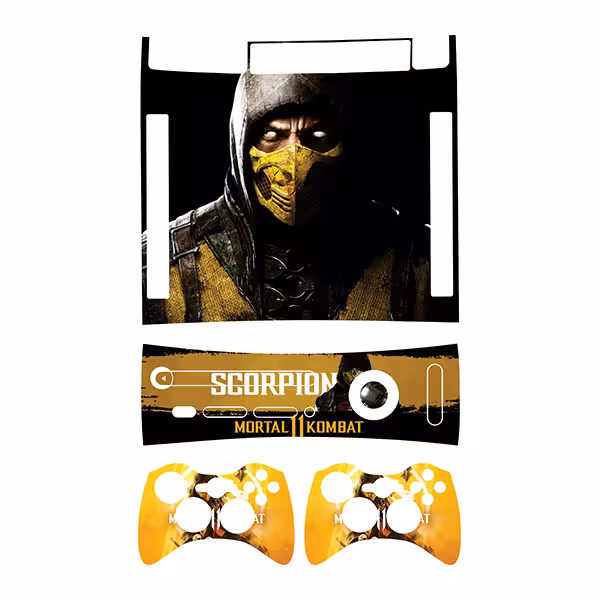 برچسب ایکس باکس 360 آرکید توییجین وموییجین مدل Mortal Kombat 01