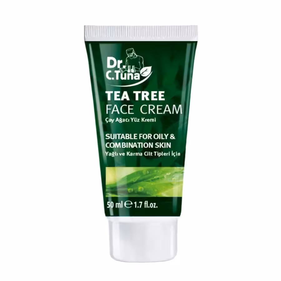 کرم آبرسان تی تری دکتر سی تونا فارماسی مدل {Tea Tree} | مناسب پوست چرب و مختلط| 50ml