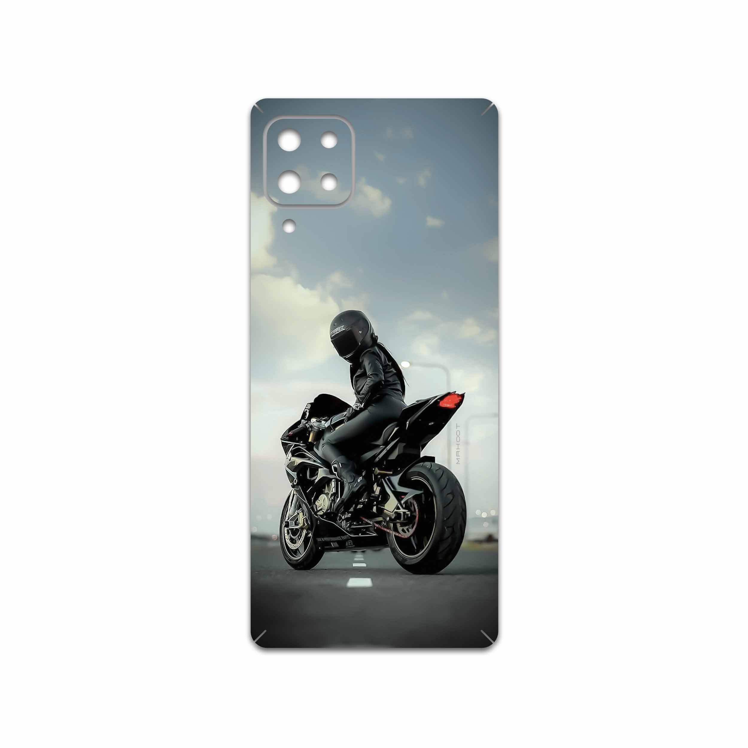 برچسب پوششی ماهوت مدل Motorcycling مناسب برای گوشی موبایل سامسونگ Galaxy M62