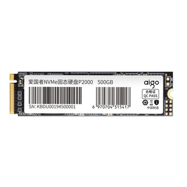 اس اس دی اینترنال ایگو مدل P2000 M.2 2280 NVMe ظرفیت 256 گیگابایت