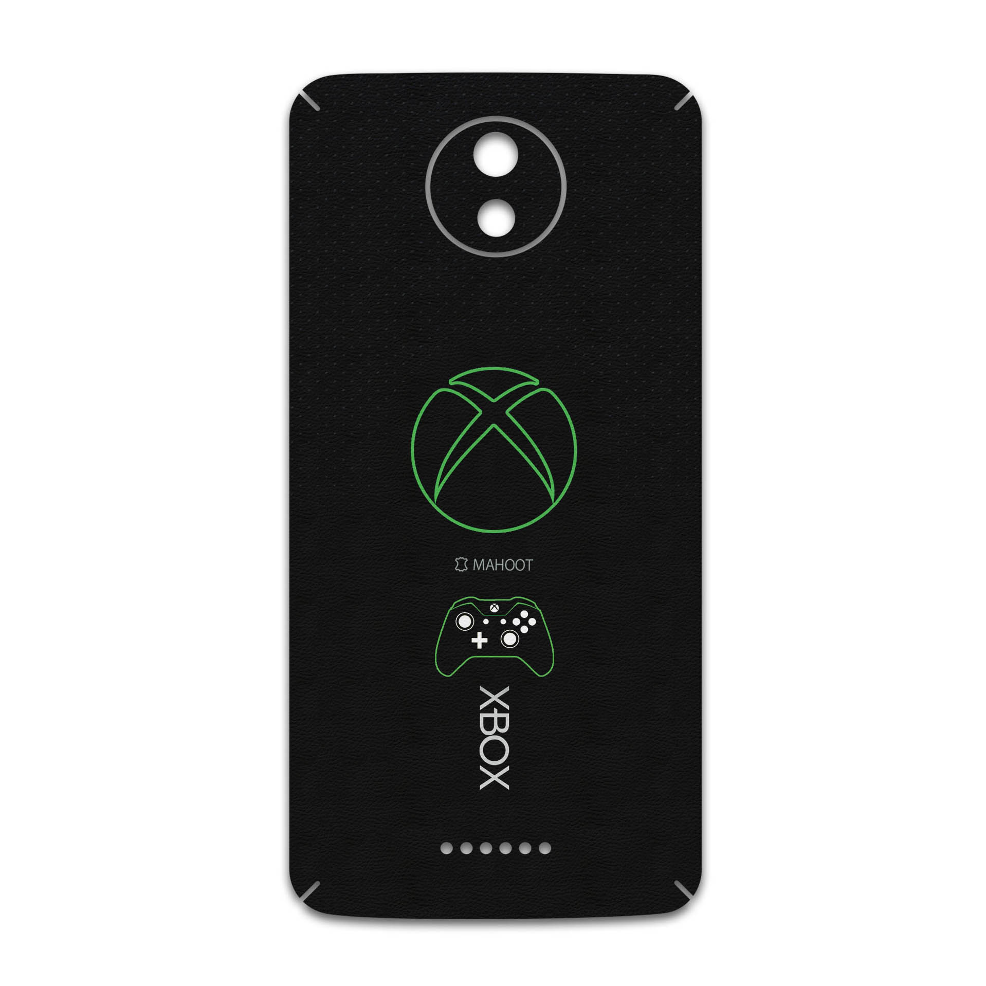 برچسب پوششی ماهوت مدل XBOX مناسب برای گوشی موبایل موتورولا Moto C Plus