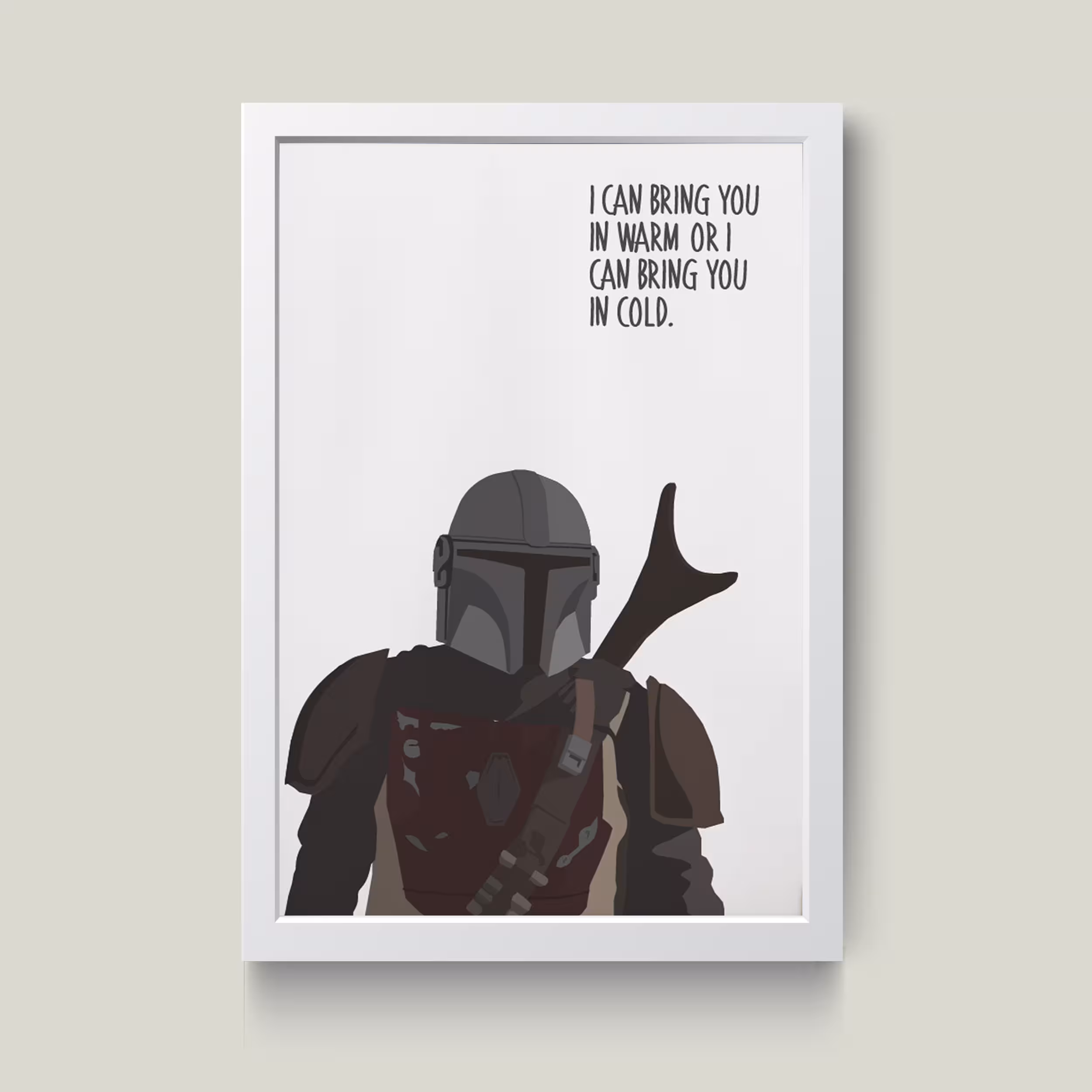 تابلو مدل Stormtrooper کدS1617-w
