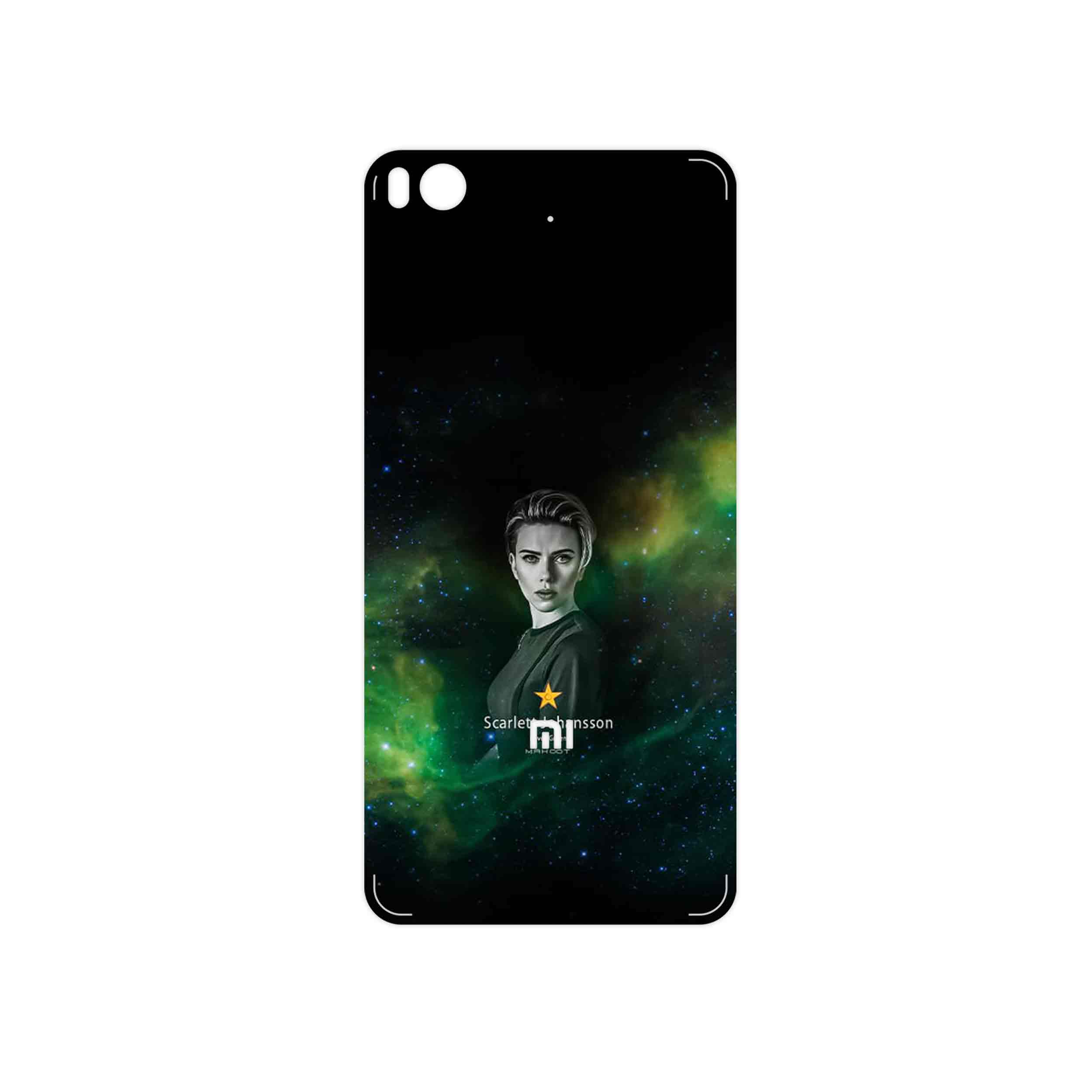 برچسب پوششی ماهوت مدل Scarlett Johansson مناسب برای گوشی موبایل شیائومی Mi 5s