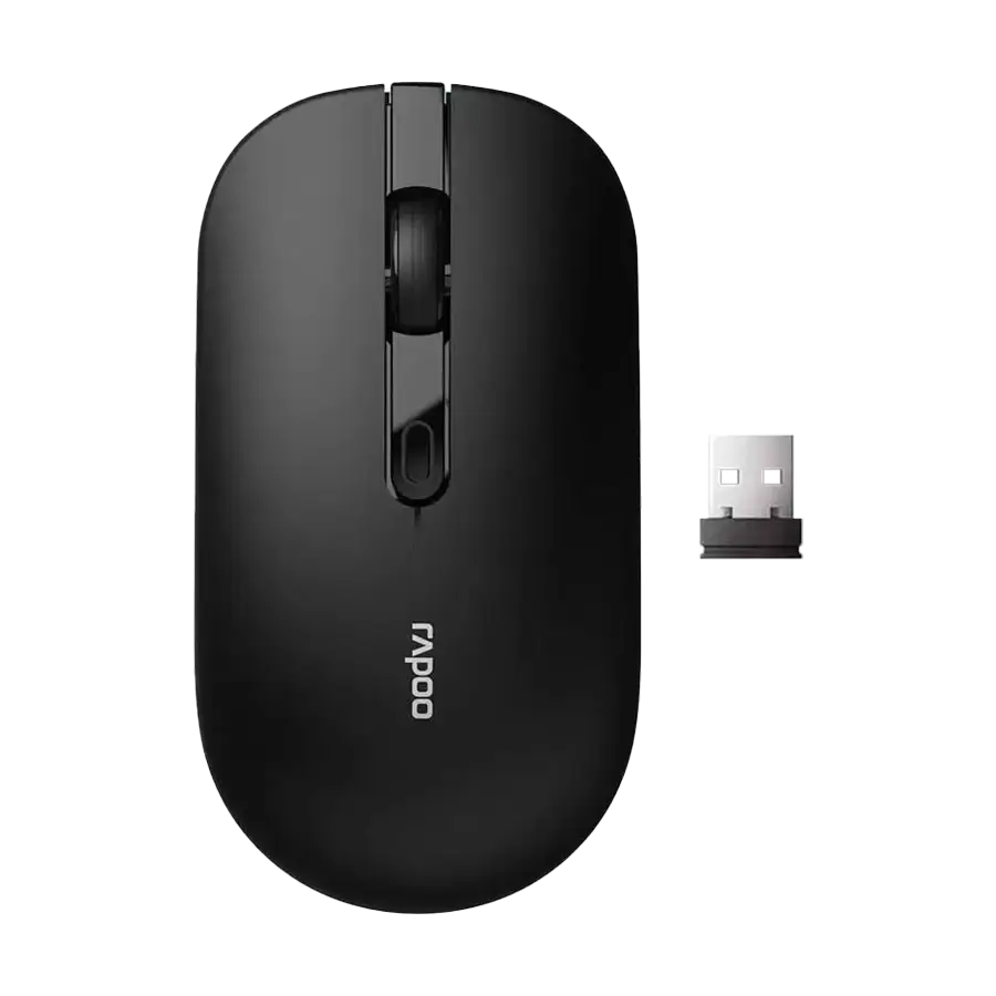 موس رپو Rapoo B30 Silent مشکی فروشگاه گیمینگ تکاف