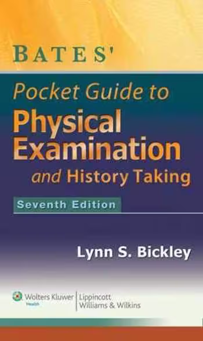 [AZW3] دانلود کتاب Bates' Pocket Guide To Physical Examination And History Taking, 2012