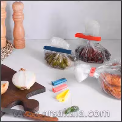 گیره کیسه زیپ پک 6 عددی