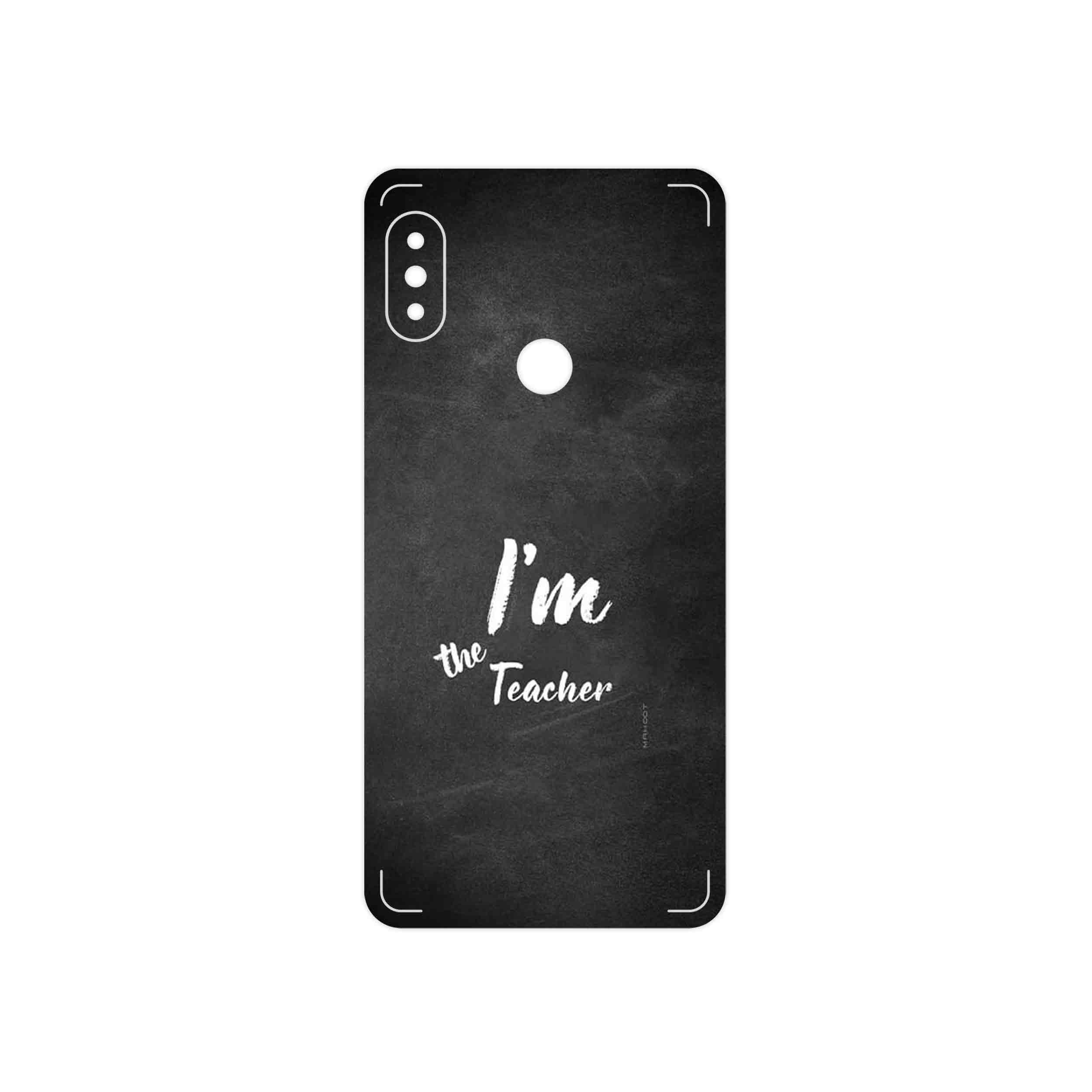 برچسب پوششی ماهوت مدل Teacher مناسب برای گوشی موبایل شیائومی Redmi Note 5 Pro