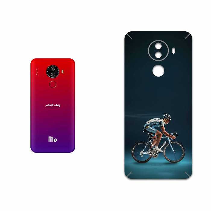 برچسب پوششی ماهوت مدل Road cycling مناسب برای گوشی موبایل جی ال ایکس M1