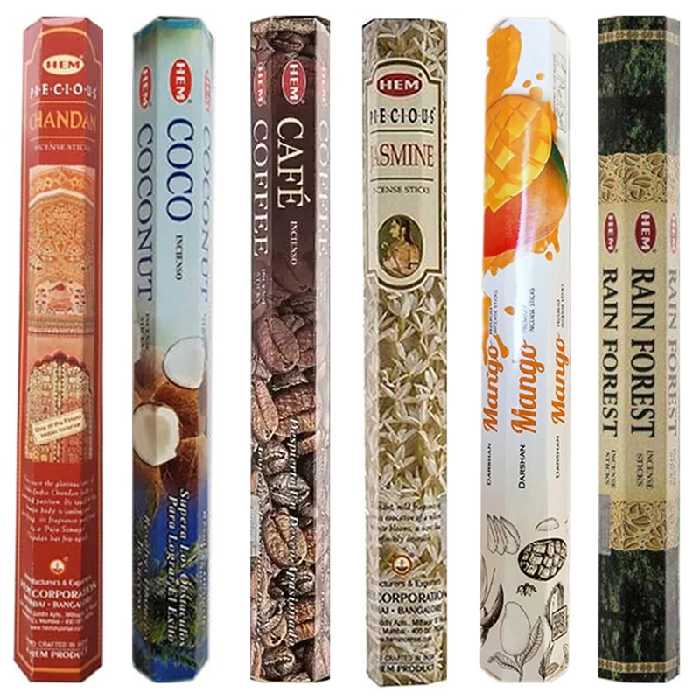 عود هم مدل ترکیبی کد Mix37 مجموعه 6 عددی