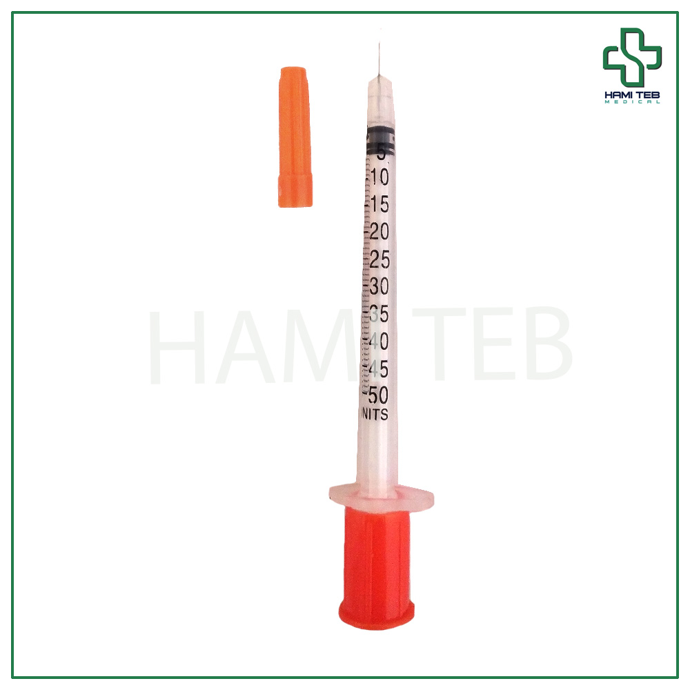 سرنگ انسولین آوا 0.5 سی سی