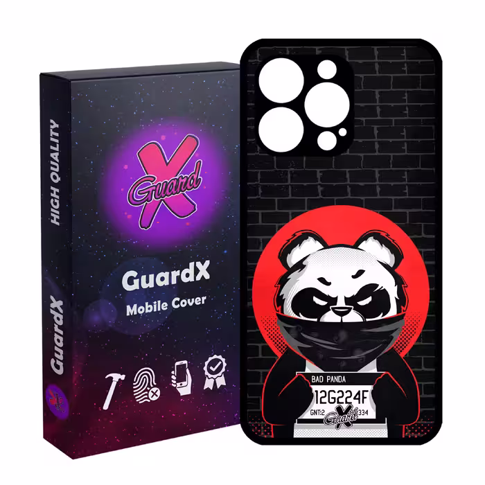 کاور گارد ایکس طرح Panda مدل Glass10241 مناسب برای گوشی موبایل اپل iPhone 13 Pro