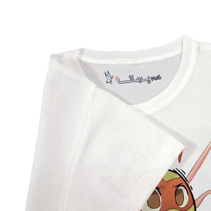 تی شرت  آستین کوتاه بچگانه پرمانه طرح لاکپشت های نینجا کد pmt.6668