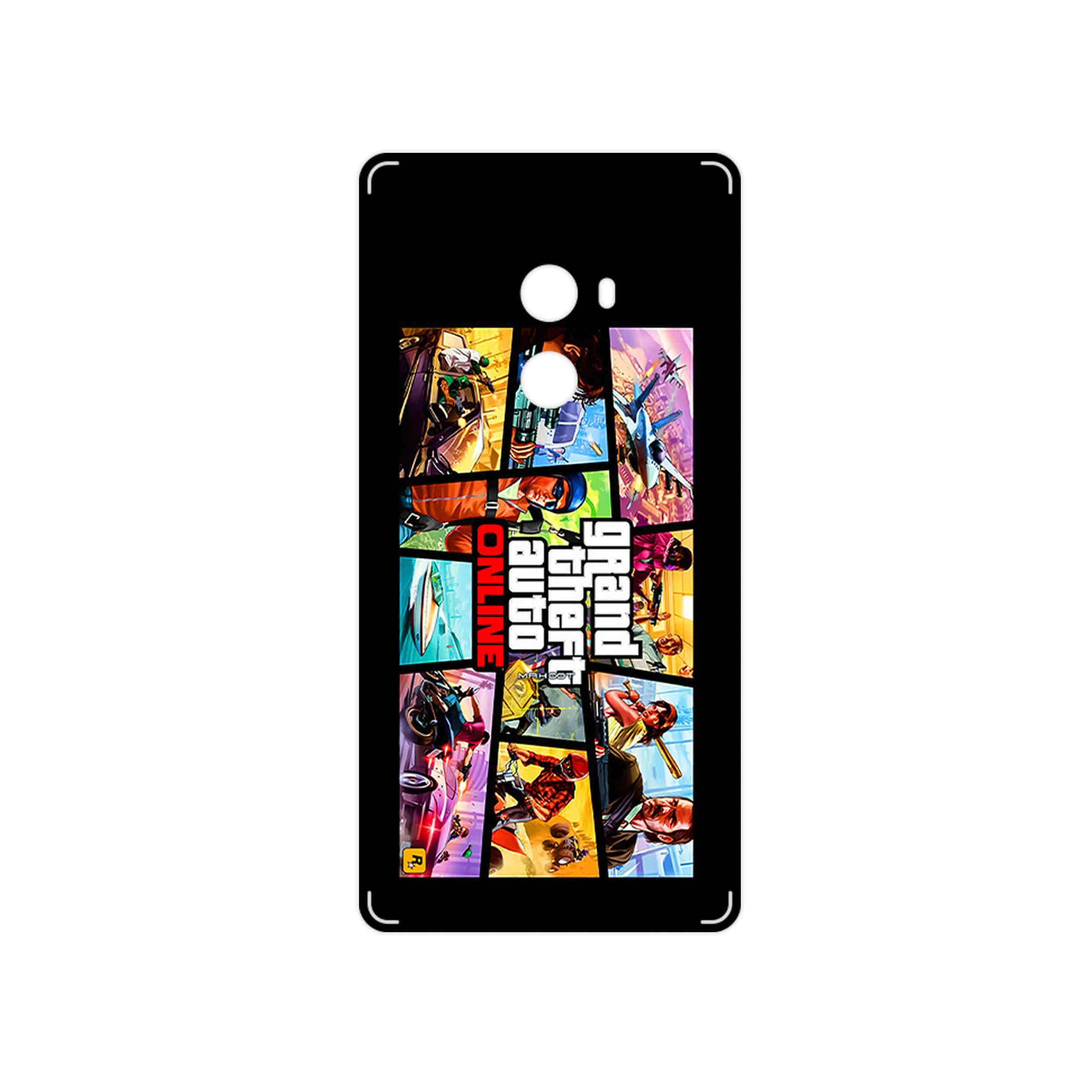 برچسب پوششی ماهوت مدل GTA Online Game Series مناسب برای گوشی موبایل شیائومی Mi Mix 2