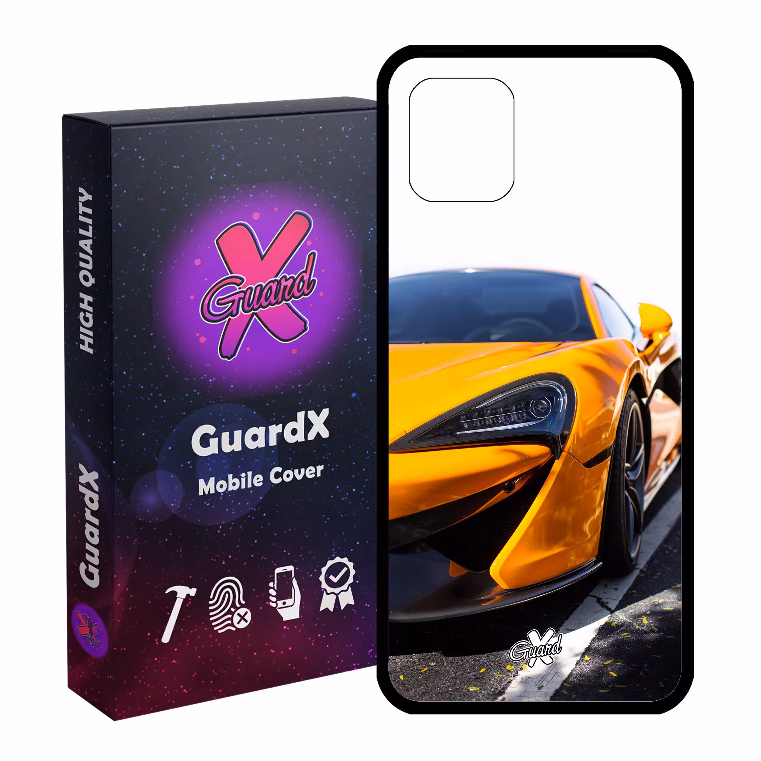 کاور گارد ایکس طرح خودرو مدل Glass10193 مناسب برای گوشی موبایل سامسونگ Galaxy Note 10 Lite
