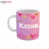 ماگ طرح تک شاخ مدل کژال