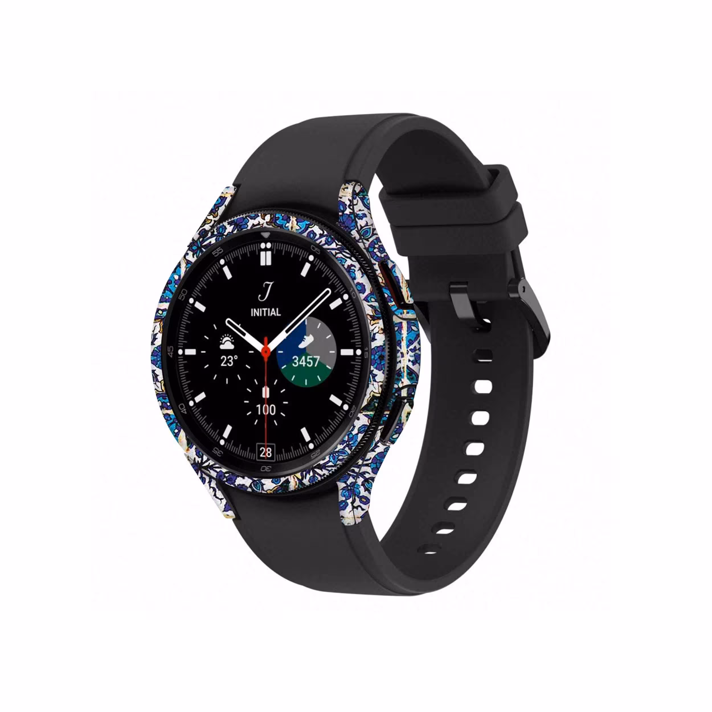 برچسب ماهوت طرح Iran Tile1 مناسب برای ساعت هوشمند سامسونگ Watch4 Classic 42mm