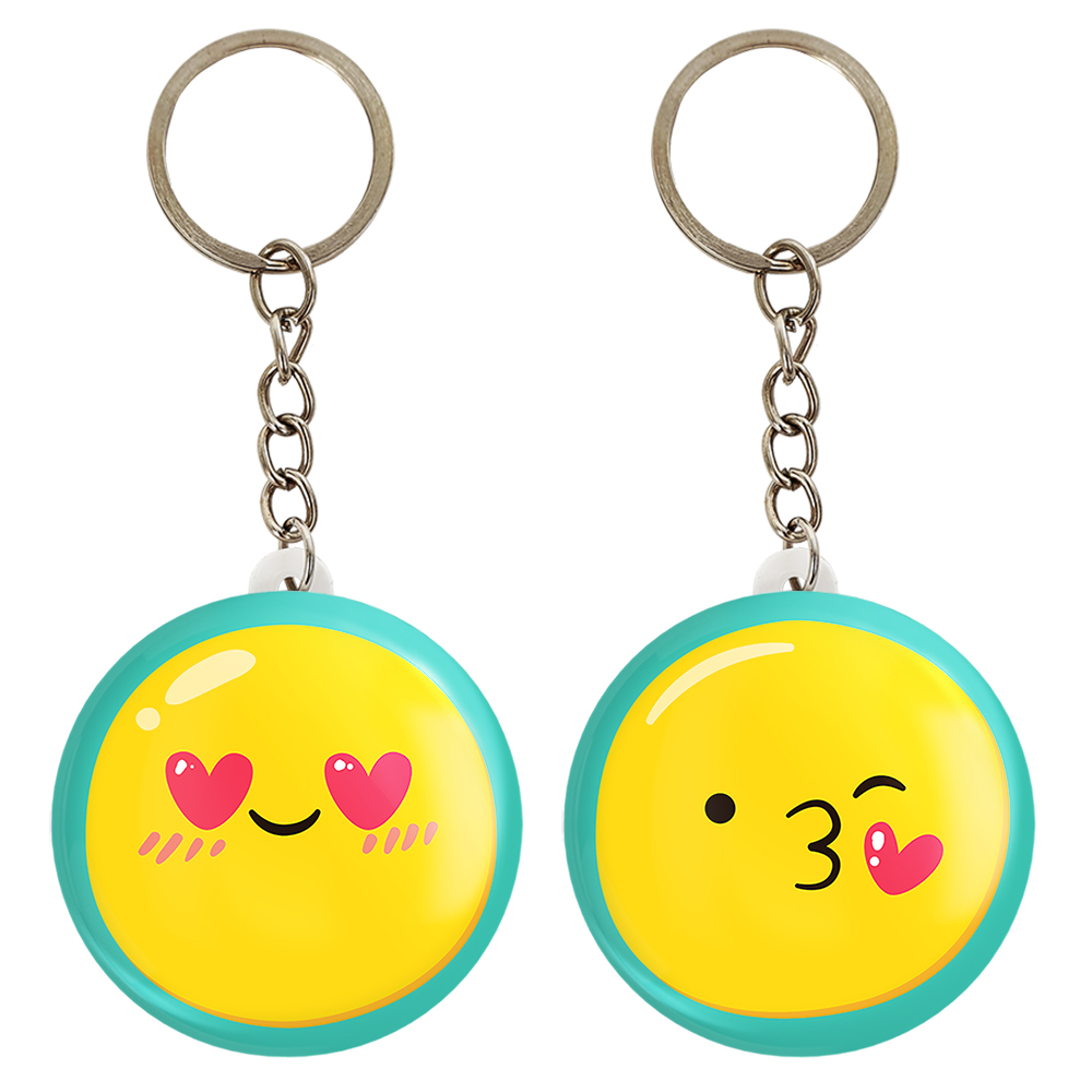 جاکلیدی خندالو مدل ایموجی کد 29932994 مجموعه 2 عددی