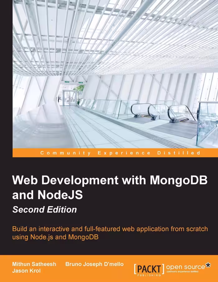 خرید و دانلود نسخه کامل کتاب Web Development with MongoDB and NodeJS
