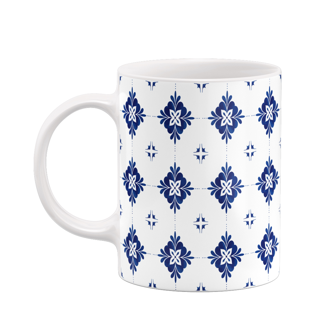 ماگ طرح کاشی کد 22