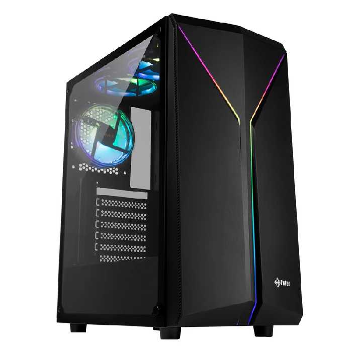 کیس کامپیوتر فاطر مدل (FG-740L (1FAN - فروشگاه اینترنتی سیب سبز