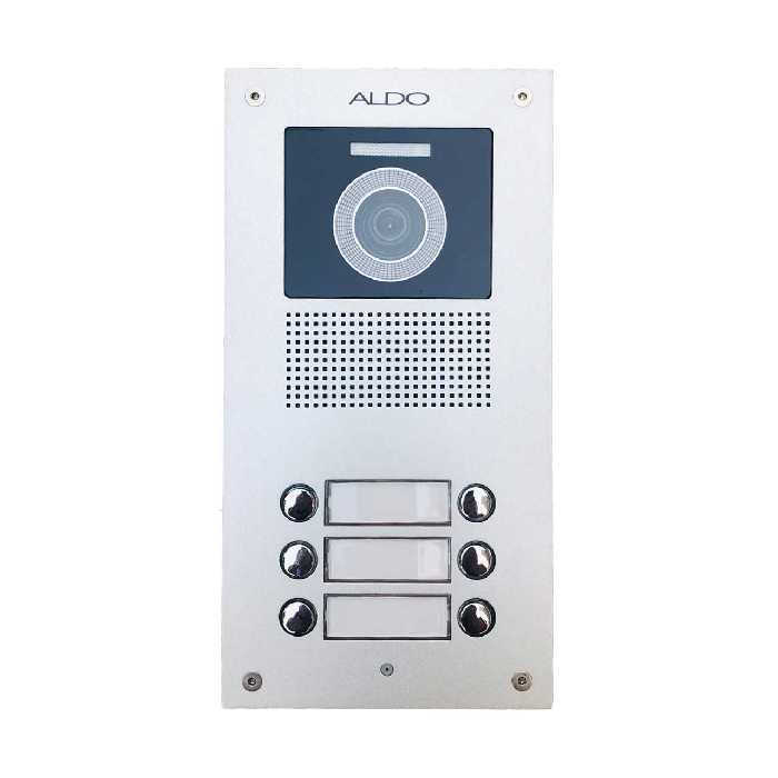 پنل درب بازکن تصویری آلدو مدل AL-6UDC
