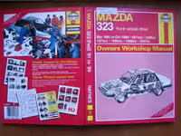 خرید و دانلود نسخه کامل کتاب Mazda 323 (Front-wheel-drive) '81 to '89 Owner's Workshop Manual 1071cc, 1296cc, 1312cc, 1490cc, 1498cc and 1597 cc (Haynes Manuals)