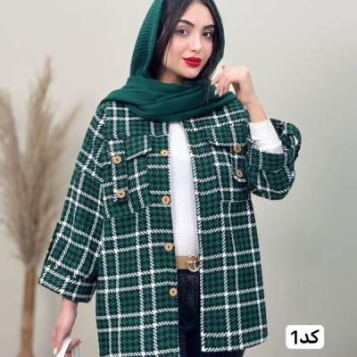 مانتو جیب صلیب پاییزه زنانه