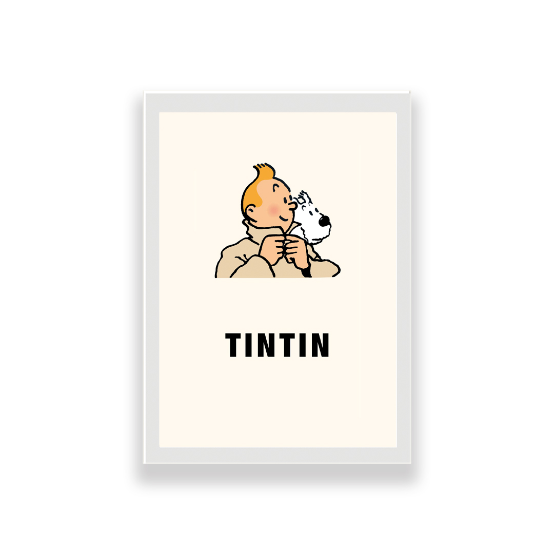 تابلو طرح تن تن