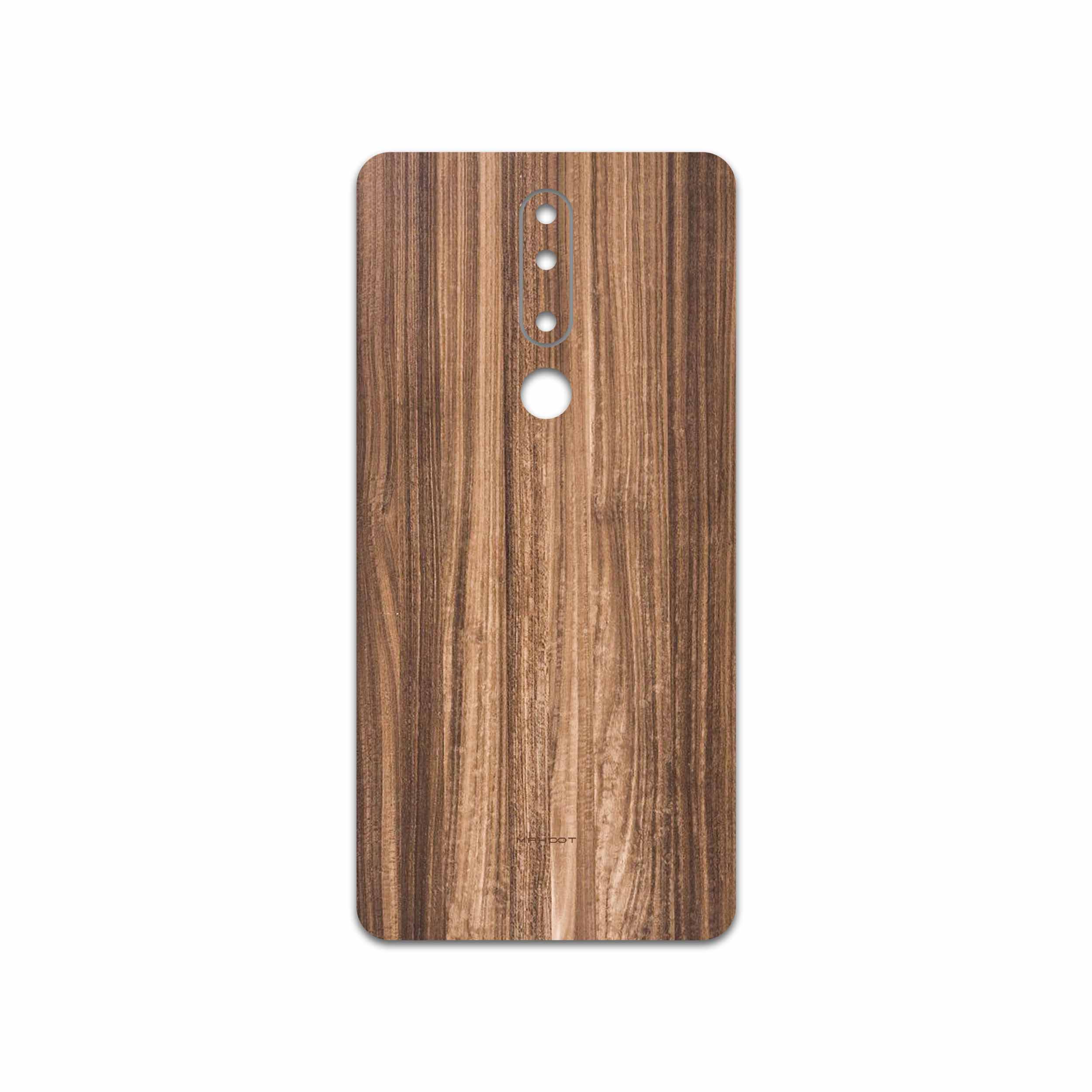 برچسب پوششی ماهوت مدل Light Walnut Wood مناسب برای گوشی موبایل نوکیا 3.1 Plus