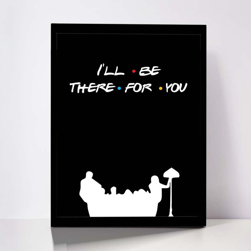 تابلو مدل Friends کد F-5010 | دنیای قاب