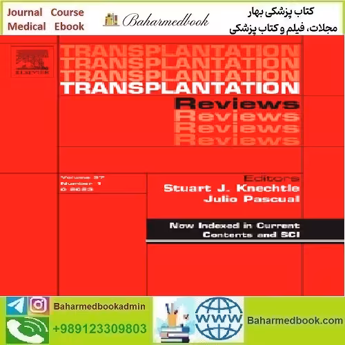 Transplantation Reviews Volume 35 Issue 1 to 4 2021 TRUE PD