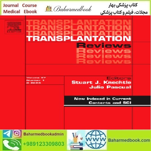 Transplantation Reviews Volume 35 Issue 1 to 4 2021 TRUE PD