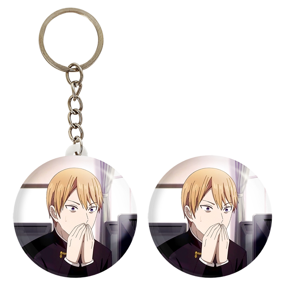 پیکسل خندالو مدل میوکی ساما انیمه کاگویا ساما کد 15992 به همراه جاکلیدی