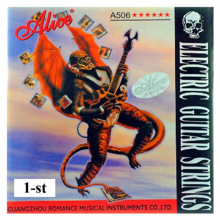 سیم گیتار الکتریک آلیس مدل A506-1-ST