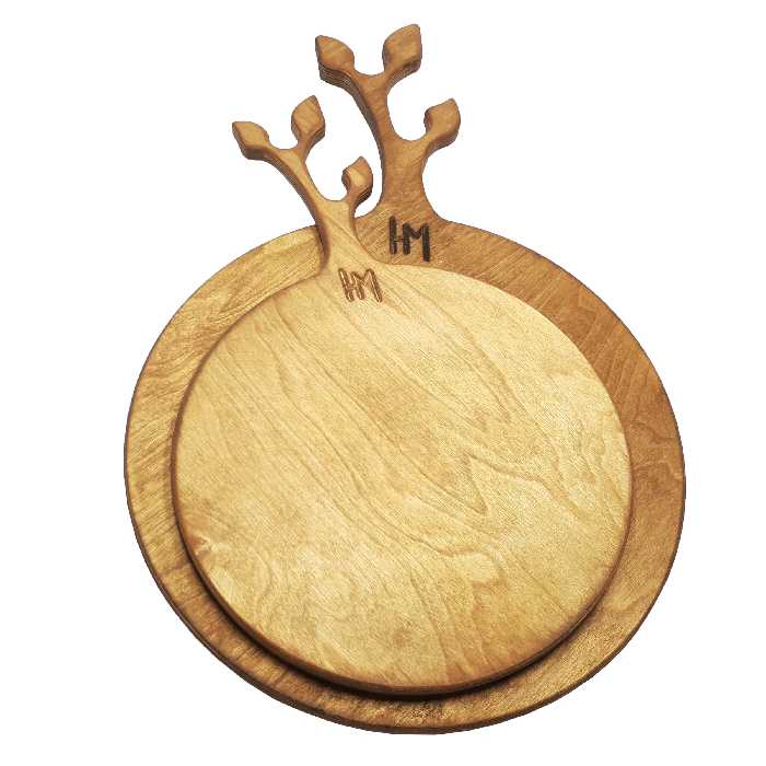 تخته گوشت مدل HM 03 مجموعه 2 عددی