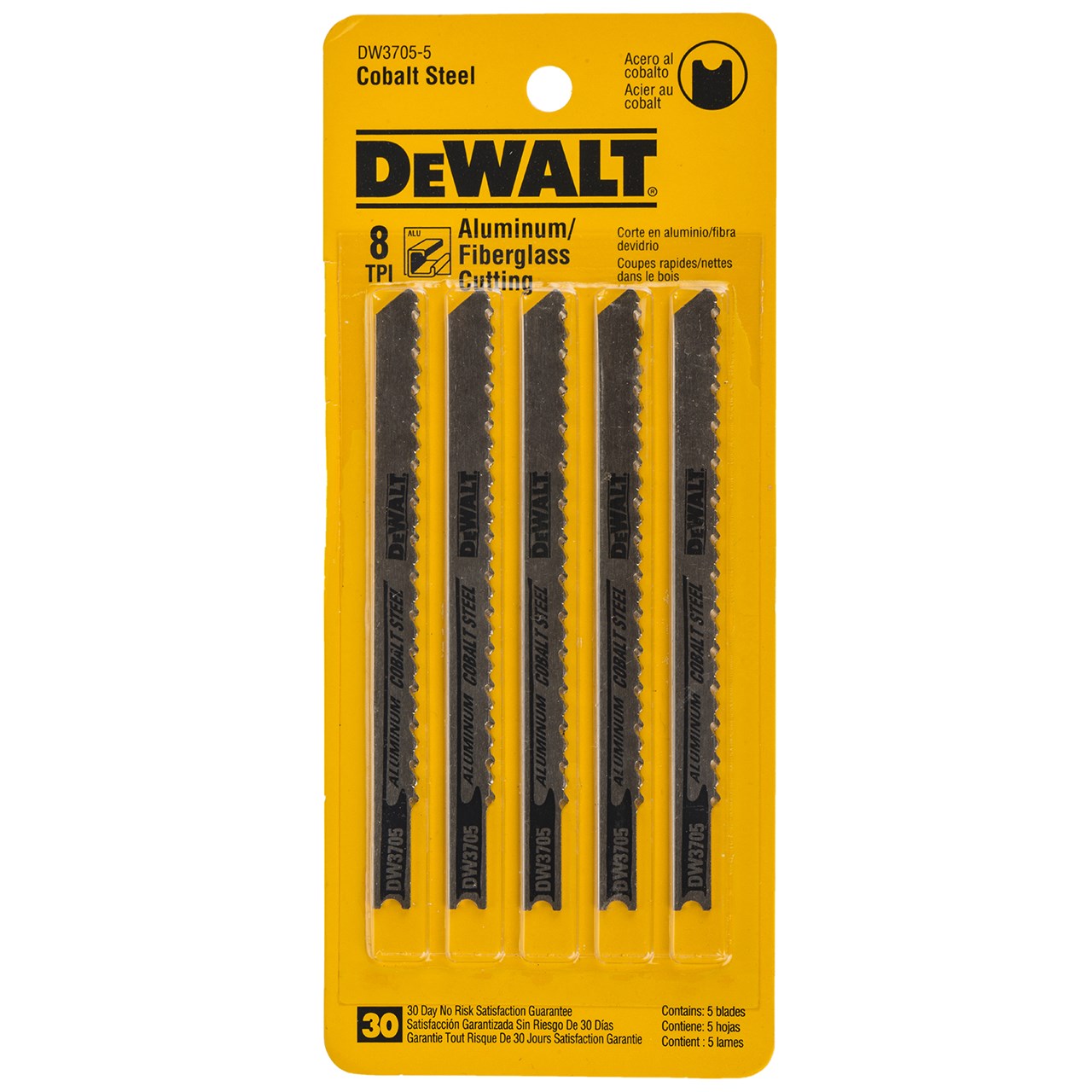 تیغه اره عمودبر دیوالت مدل DW3705-5 بسته 5 عددی