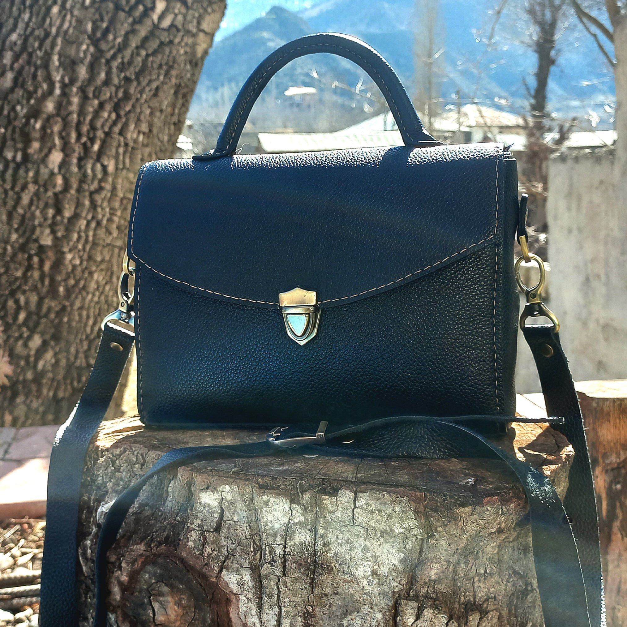 کیف دستی زنانه چرم طبیعی