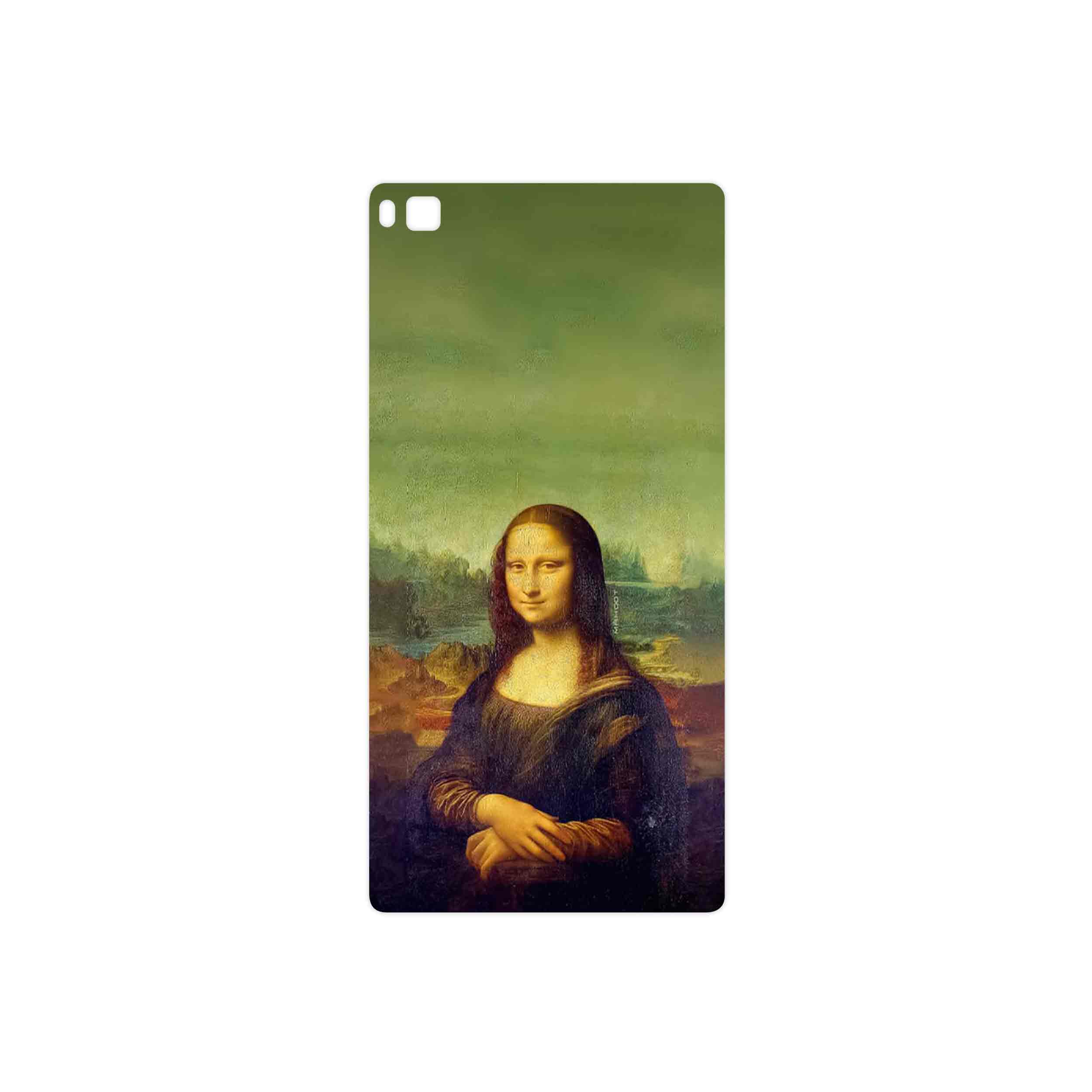 برچسب پوششی ماهوت مدل Mona Lisa of da Vinci مناسب برای گوشی موبایل هوآوی P8