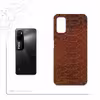 برچسب پوششی ماهوت مدل Brown-Snake-Leather مناسب برای گوشی موبایل شیائومی Poco M3 Pro 5G