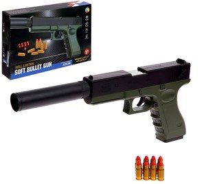 خرید تفنگ کلت Soft Bullet Gun با بهترین قیمت