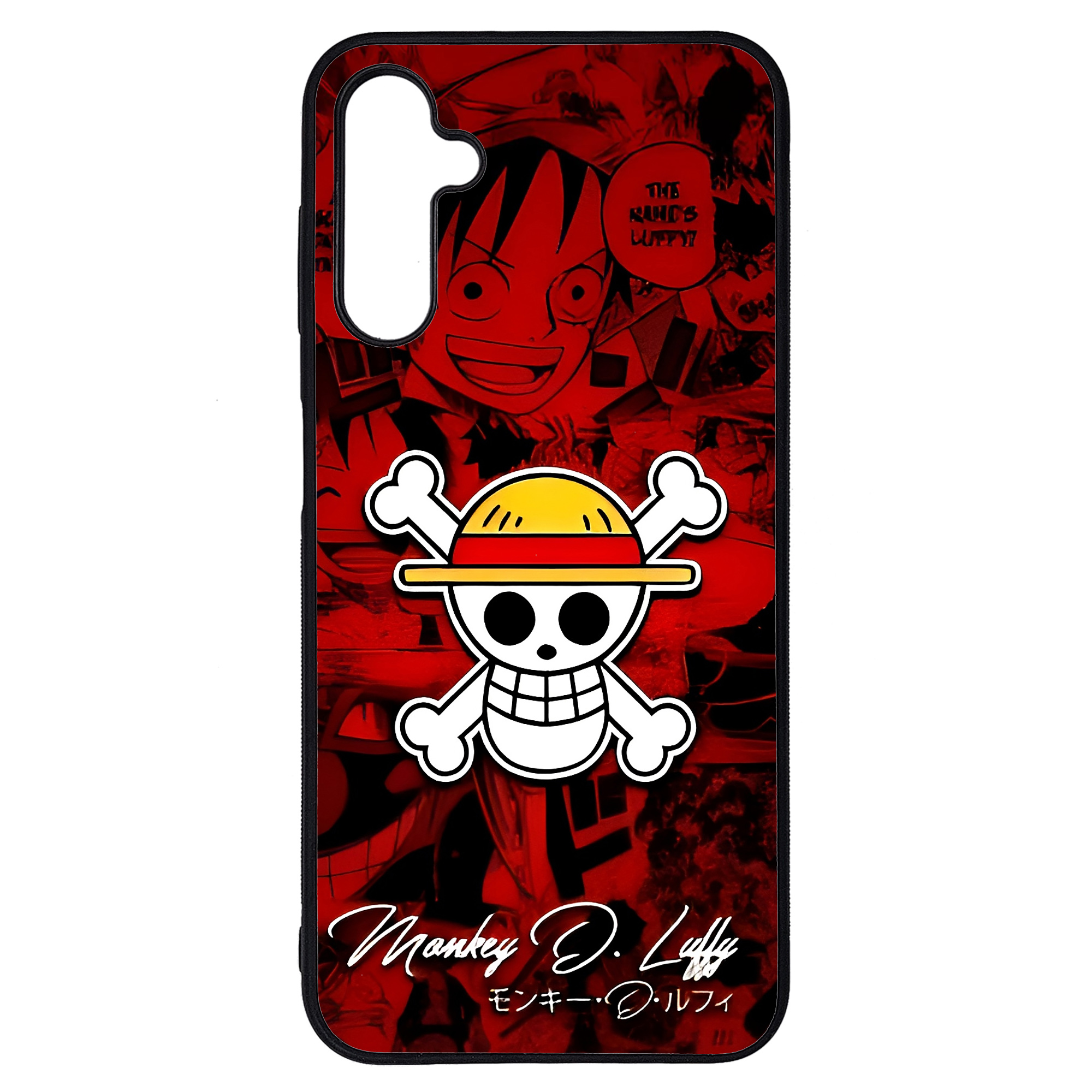 کاور طرح انیمه لوفی کد G-230 مناسب برای گوشی موبایل سامسونگ Galaxy A14 4G / A14 5G | دیجی قاب دونی