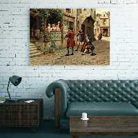 تابلو بوم طرح فرانسوی کد TB126