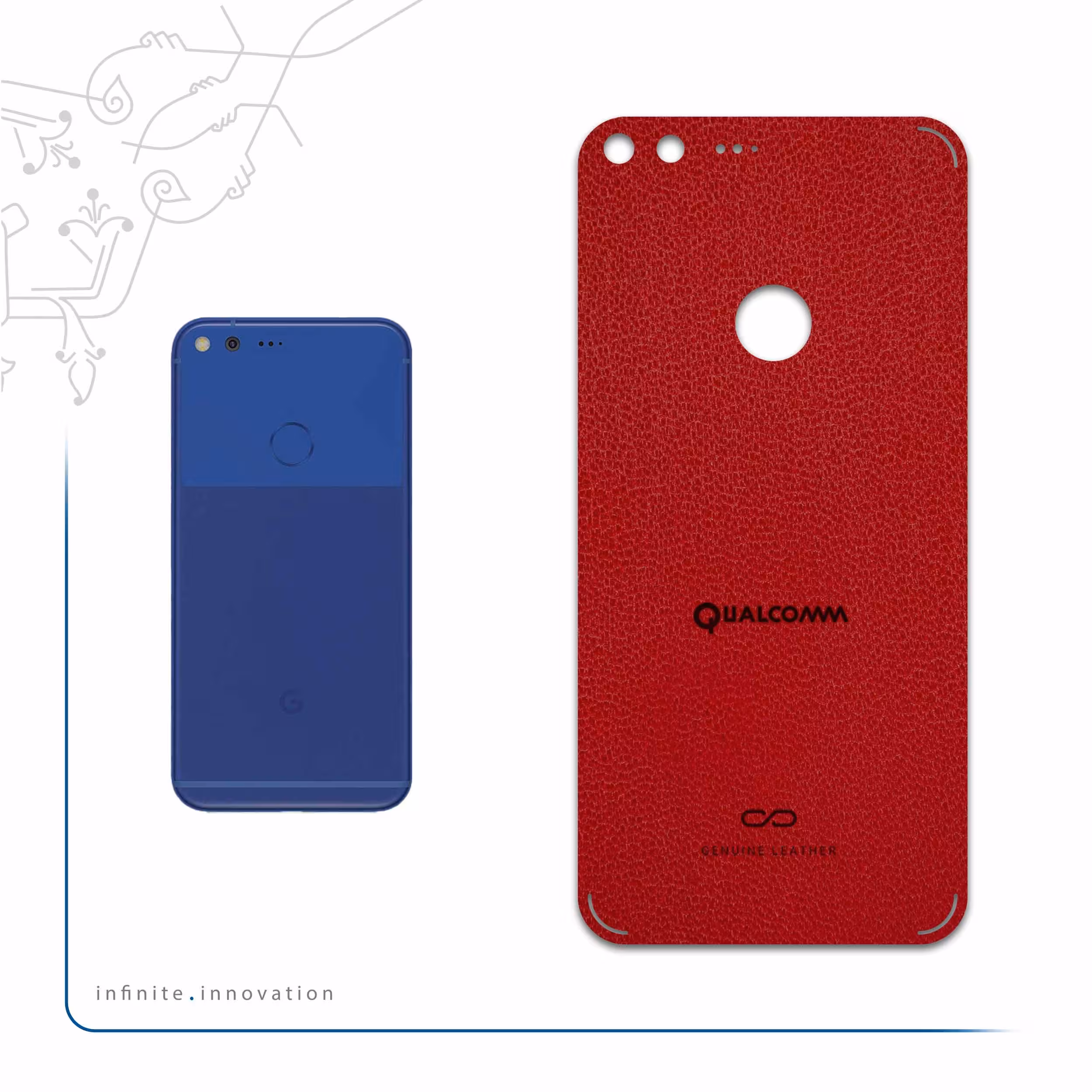 برچسب پوششی ماهوت مدل RL-QLQM مناسب برای گوشی موبایل گوگل Pixel XL