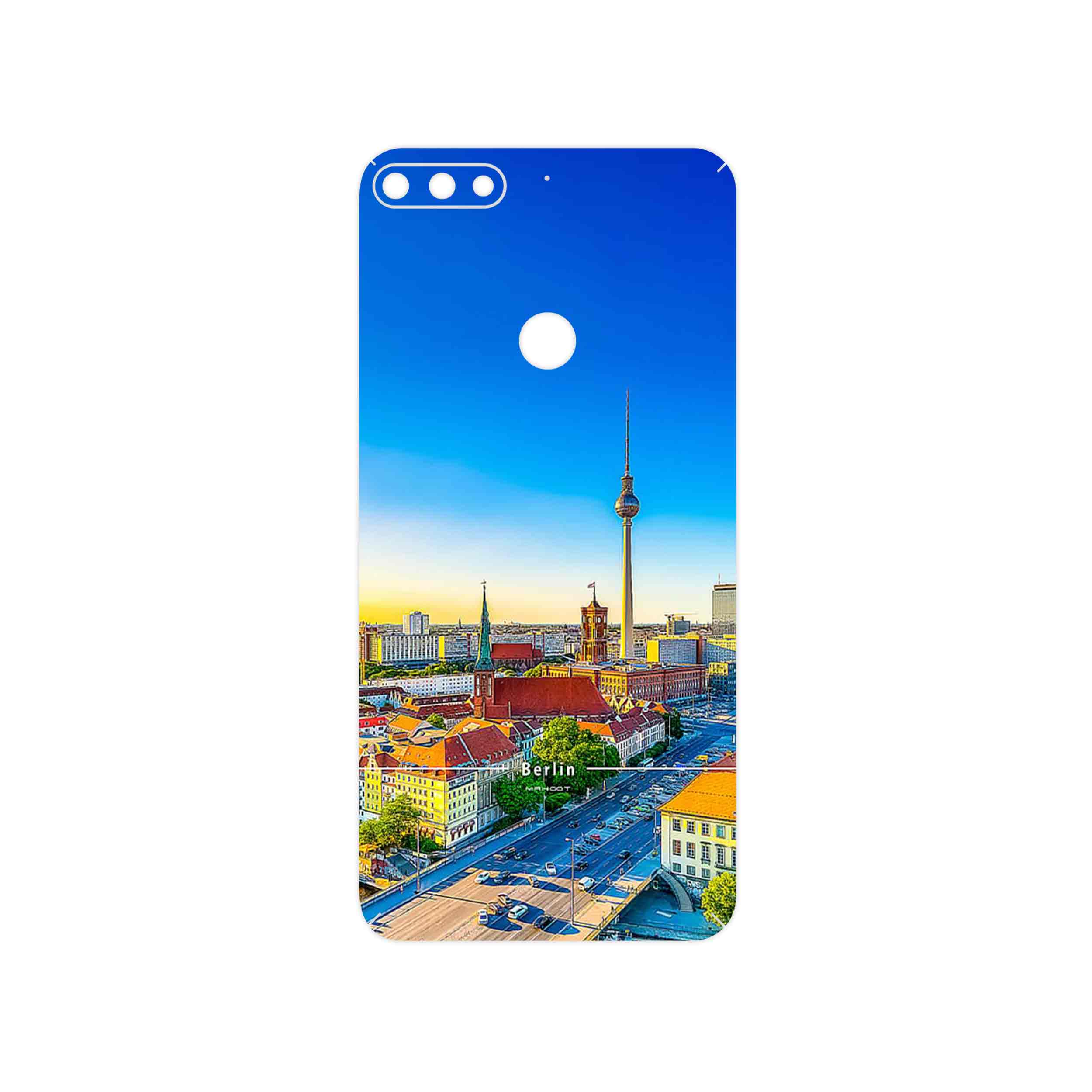 برچسب پوششی ماهوت مدل City of Berlin مناسب برای گوشی موبایل آنر Play
