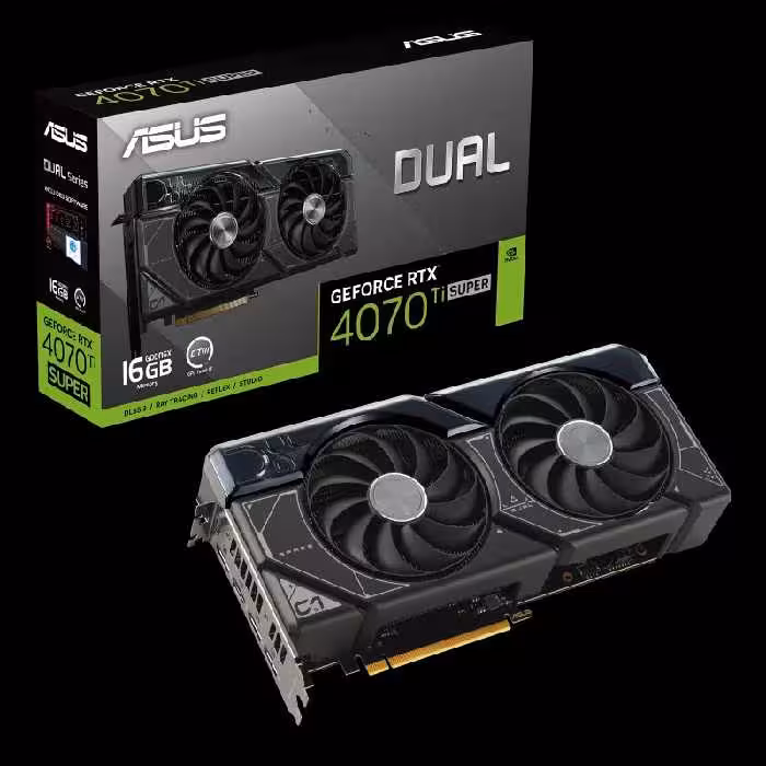 کارت گرافیک مدل RTX-4070 TI Super Dual OC 16GB Asus ایسوس