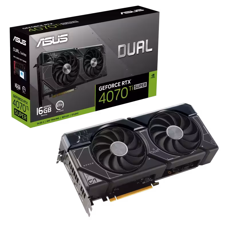 کارت گرافیک مدل RTX-4070 TI Super Dual OC 16GB Asus ایسوس
