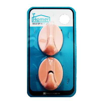 آویز حوله هومر مدل GU-100 بسته 2 عددی